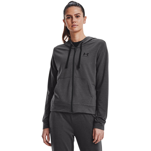 Under Armour RIVAL TERRY FZ HOODIE Womens